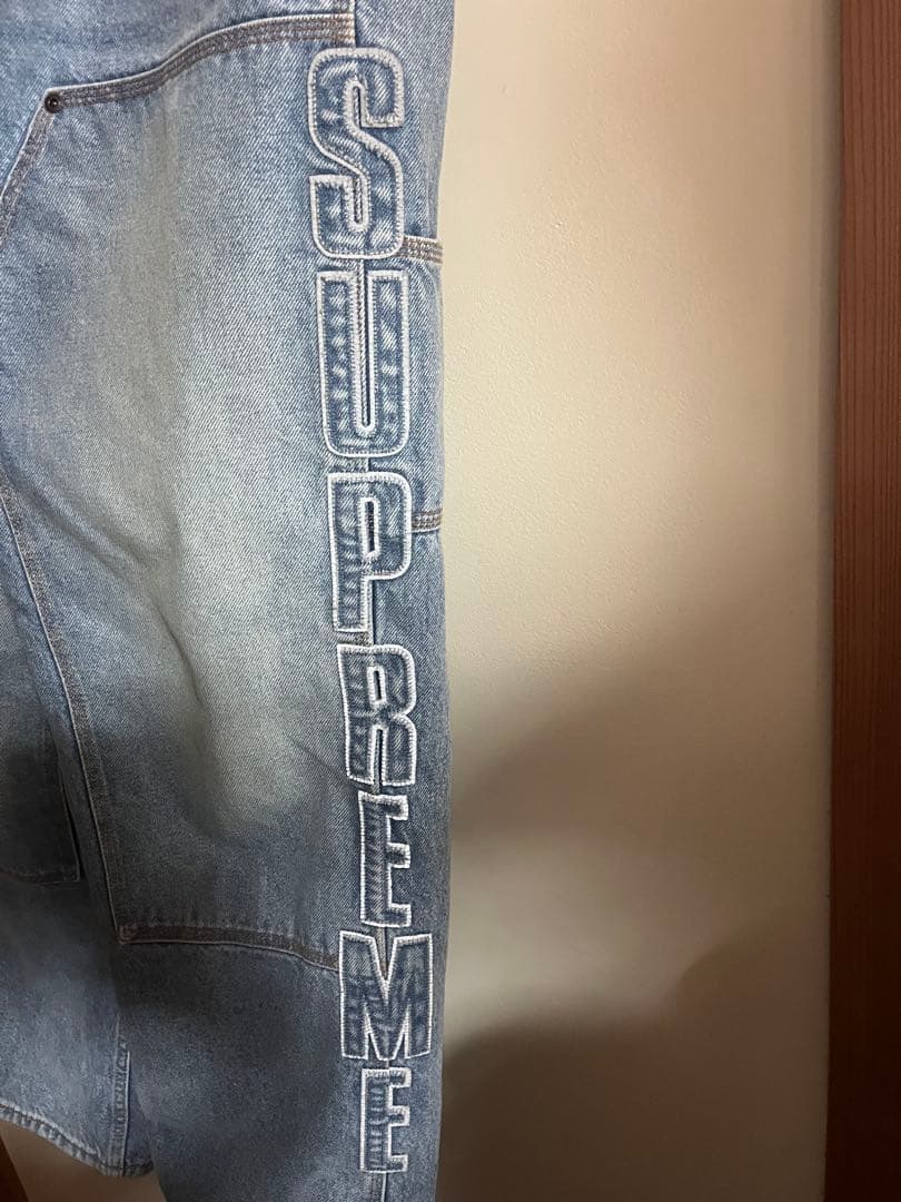 パンツ SupremeReflective Double Knee Pant Denim