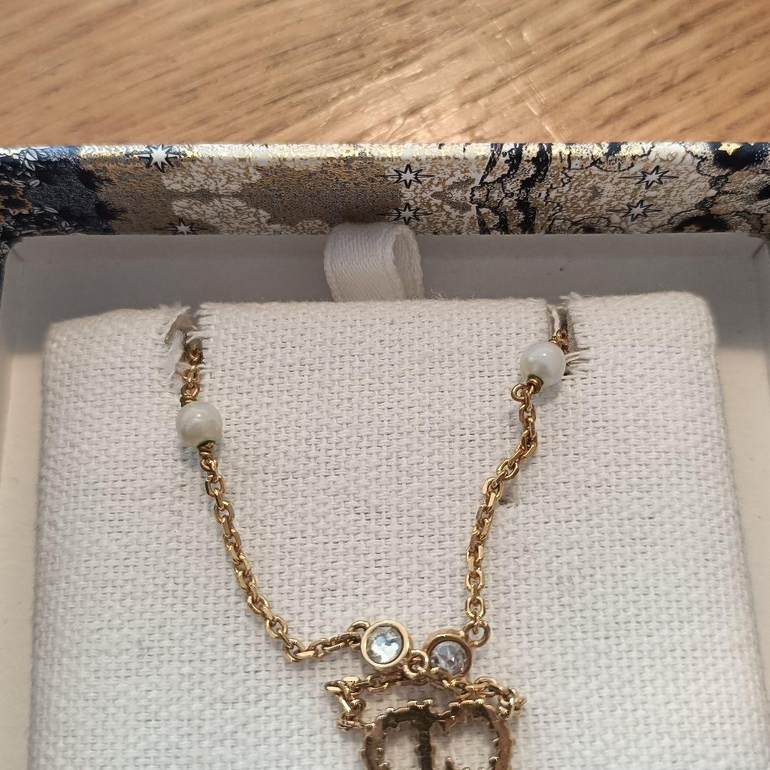 Christian Dior ネックレス　クレール　パール　剥がれあり