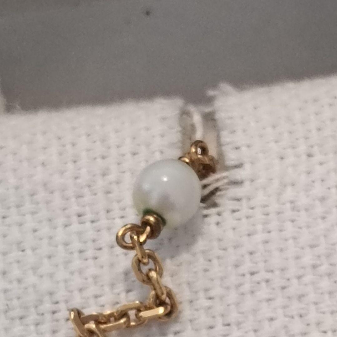 Christian Dior ネックレス　クレール　パール　剥がれあり