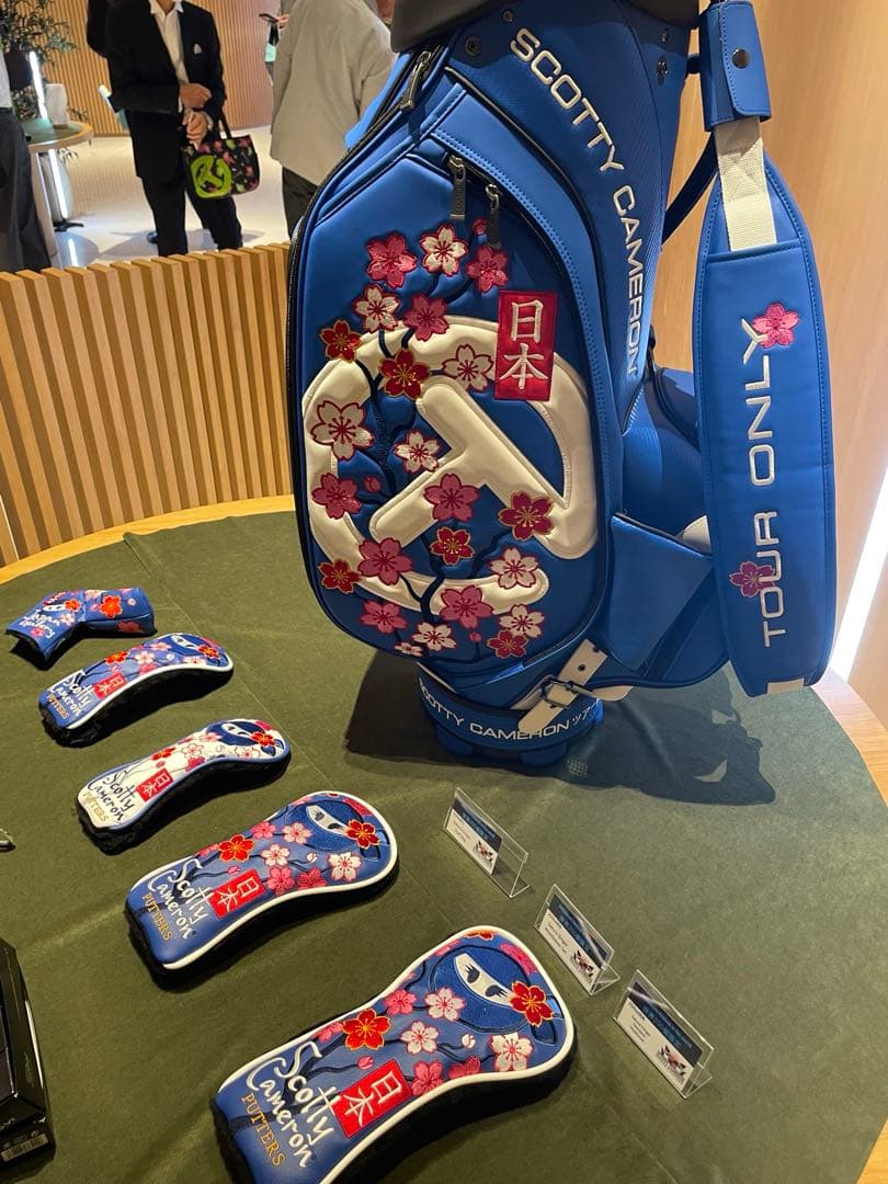 大福様　2025スコッティキャメロンフェスティバル桜柄キャディバッグ　限定200