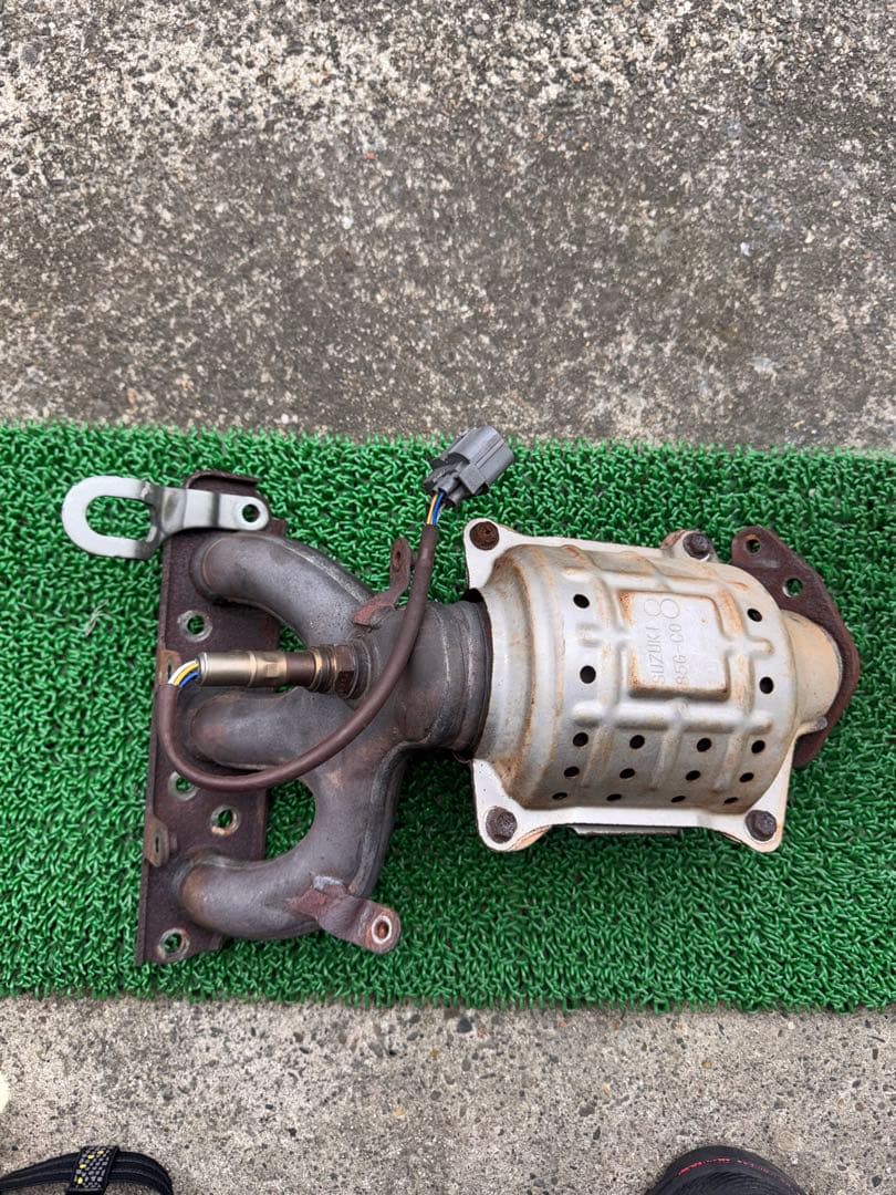 Ꮋ18年ワゴンRMH22S触媒です。