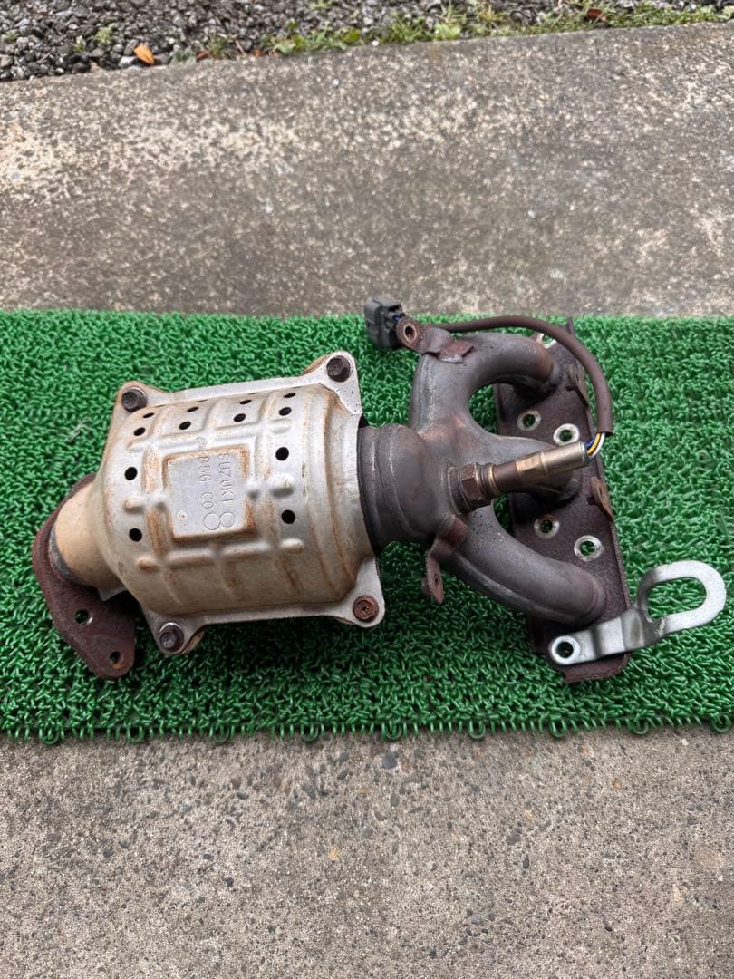 Ꮋ18年ワゴンRMH22S触媒です。