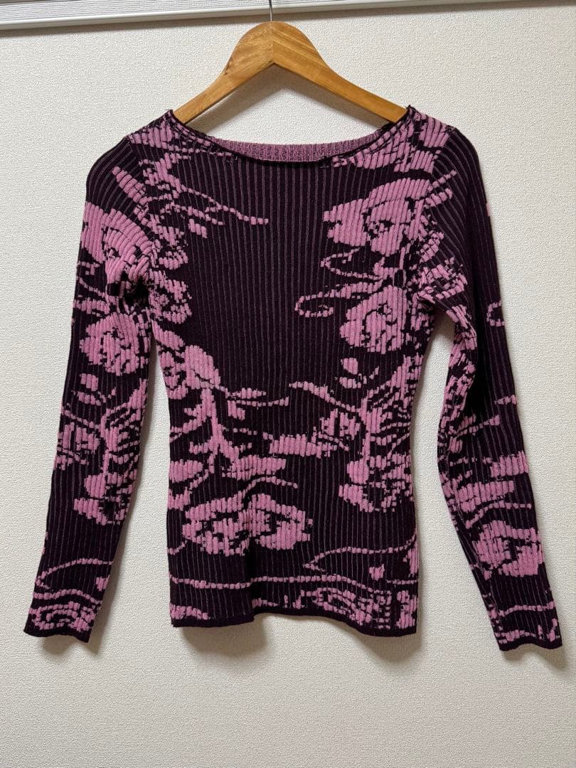 paloma wool フラワープリント長袖トップス