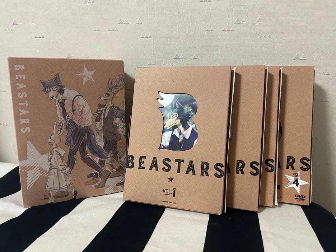 ビースターズDVD 全4巻セット