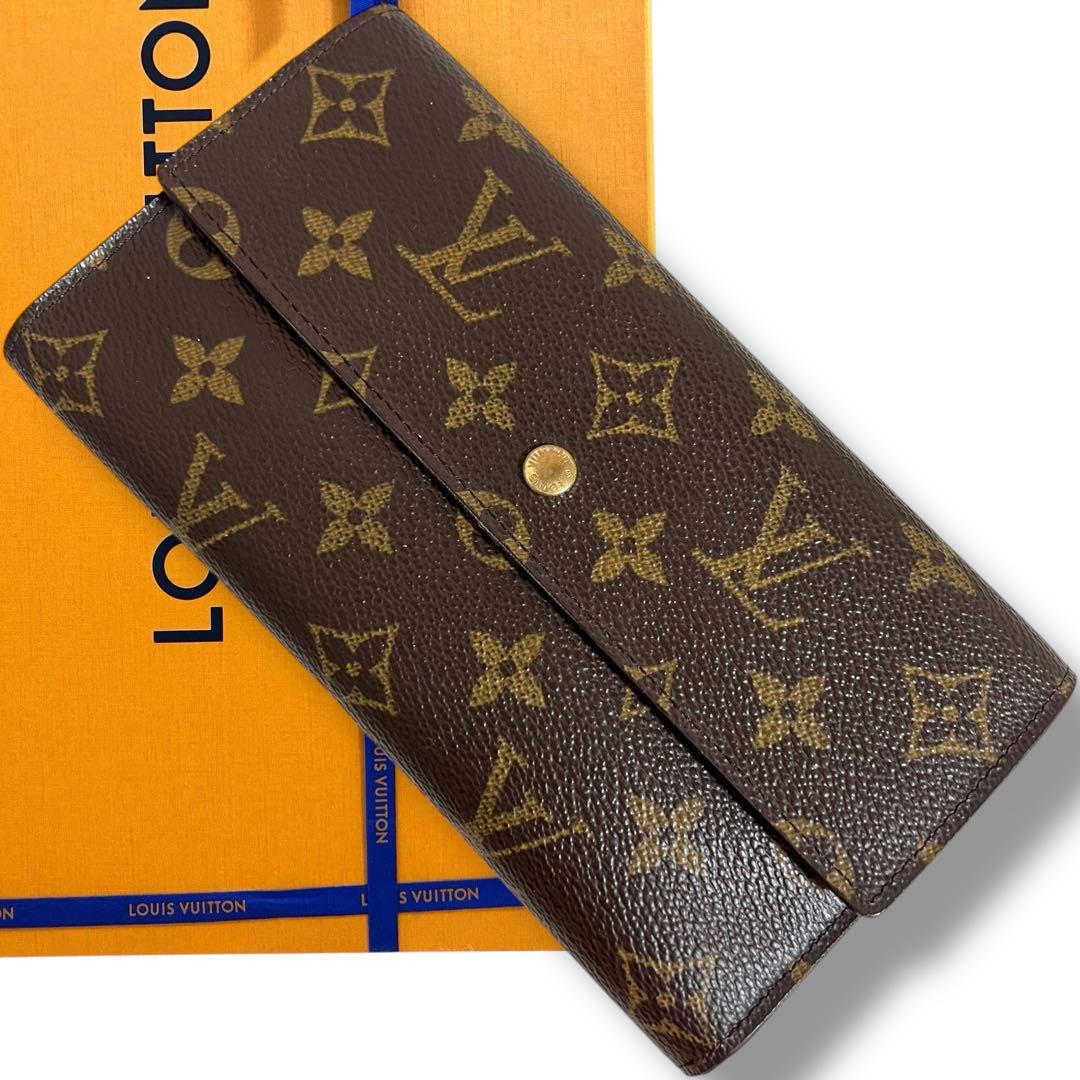 ルイヴィトン　ポルトフォイユ・インターナショナル　モノグラム　長財布　折り財布