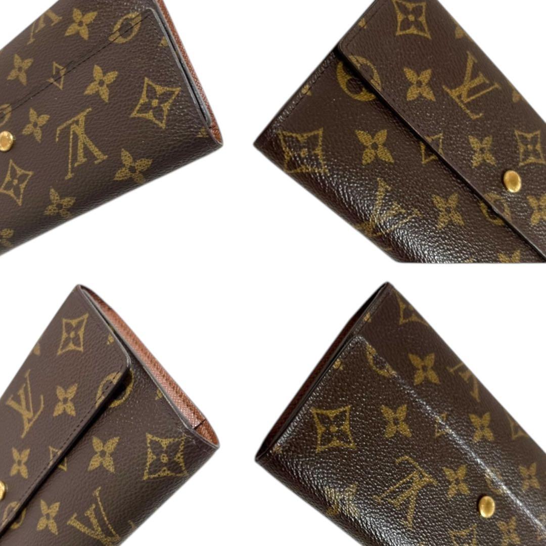 ルイヴィトン　ポルトフォイユ・インターナショナル　モノグラム　長財布　折り財布