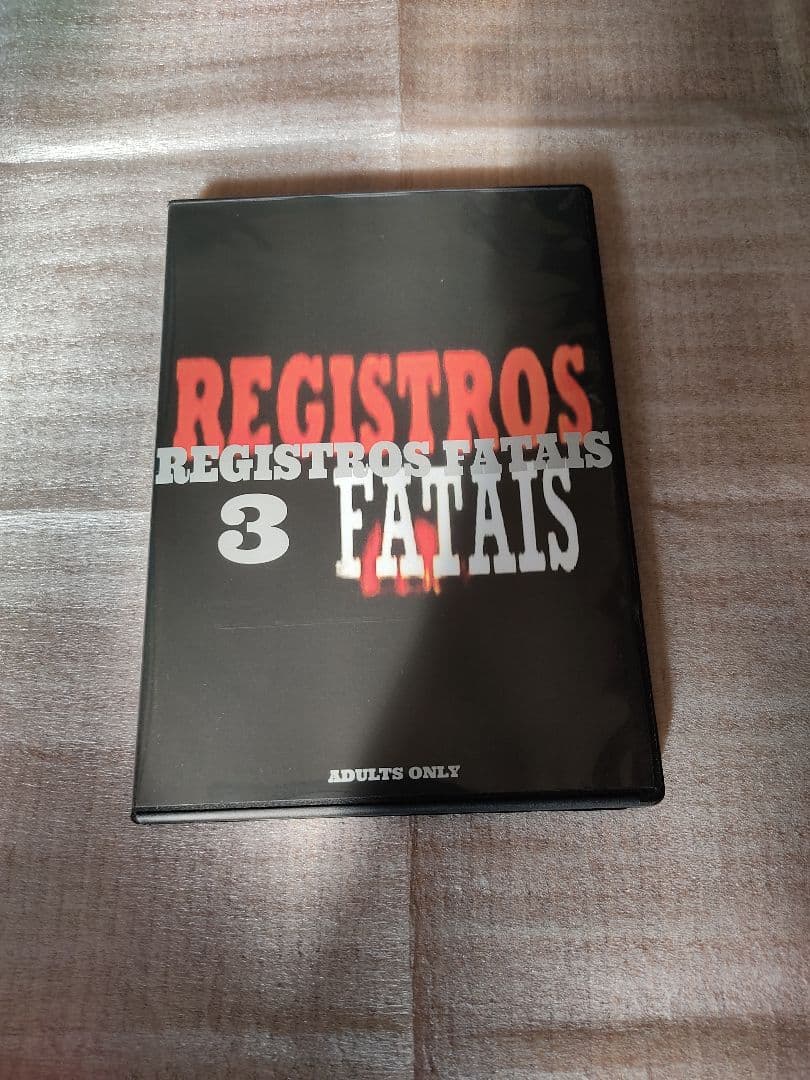 REGISTROS FATAIS 3 DVD ホラー グロテスク ゴア