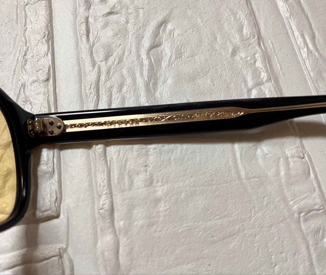 EYEVAN アイヴァン サングラス 黒 イエローレンズ 日本製 鯖江市 メガネ