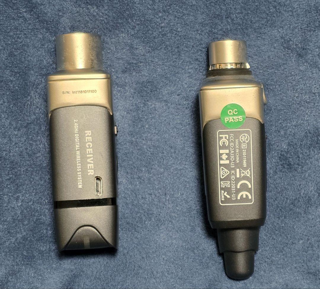 Xvive U3 ワイヤレスマイクシステム セット