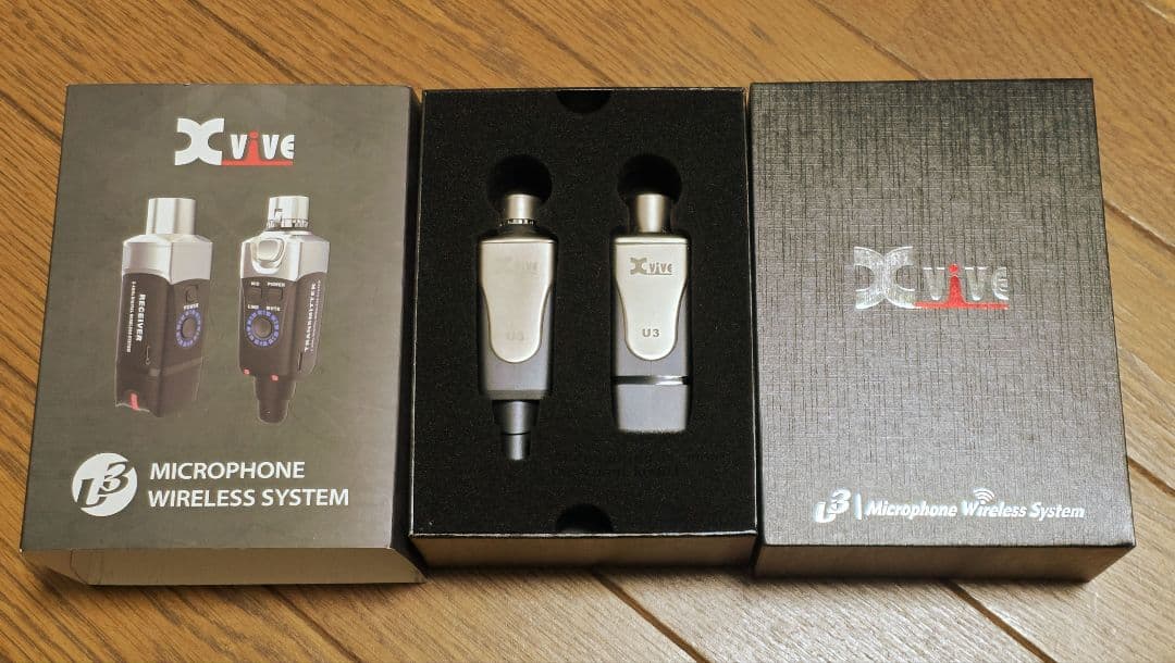 Xvive U3 ワイヤレスマイクシステム セット