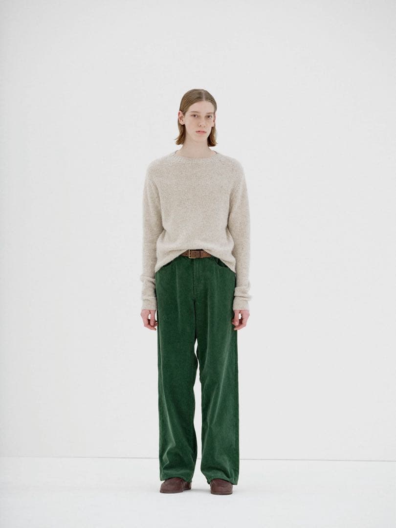 AURALEE CORDUROY WIDE 5P PANTS サイズ4