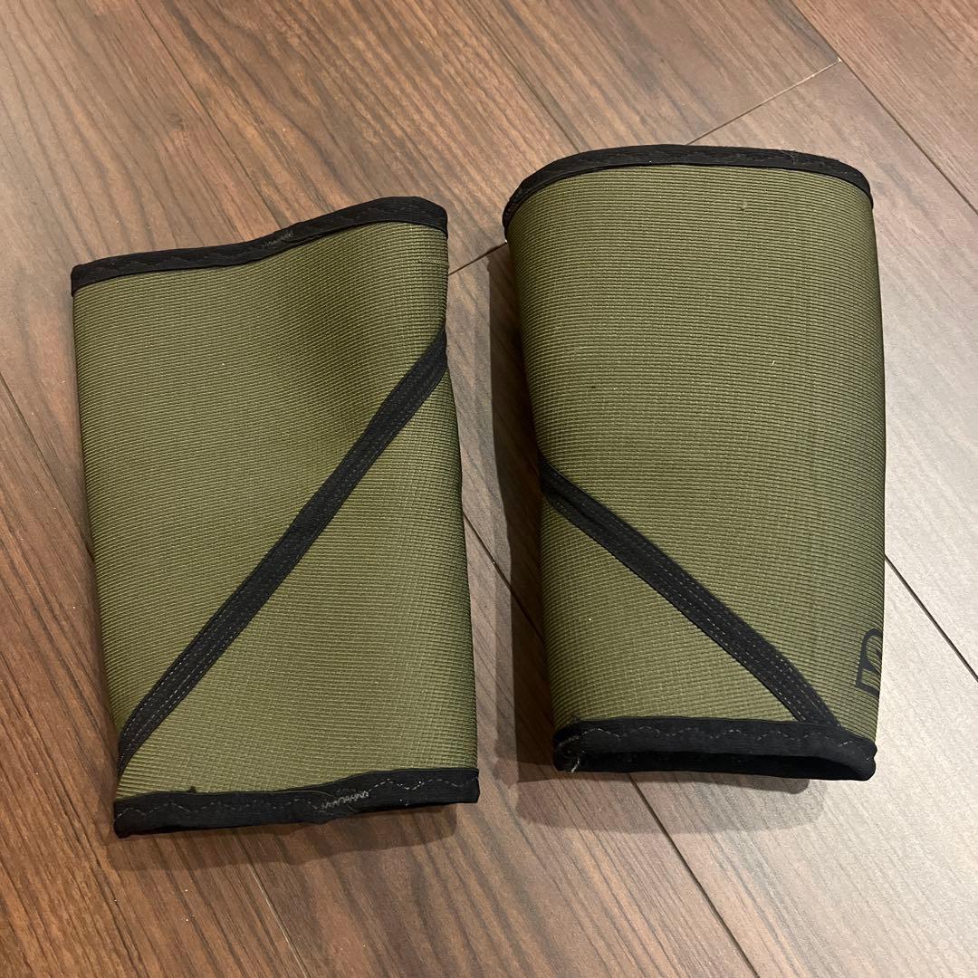 SBD ニースリーブ　オリーブグリーン Lサイズ