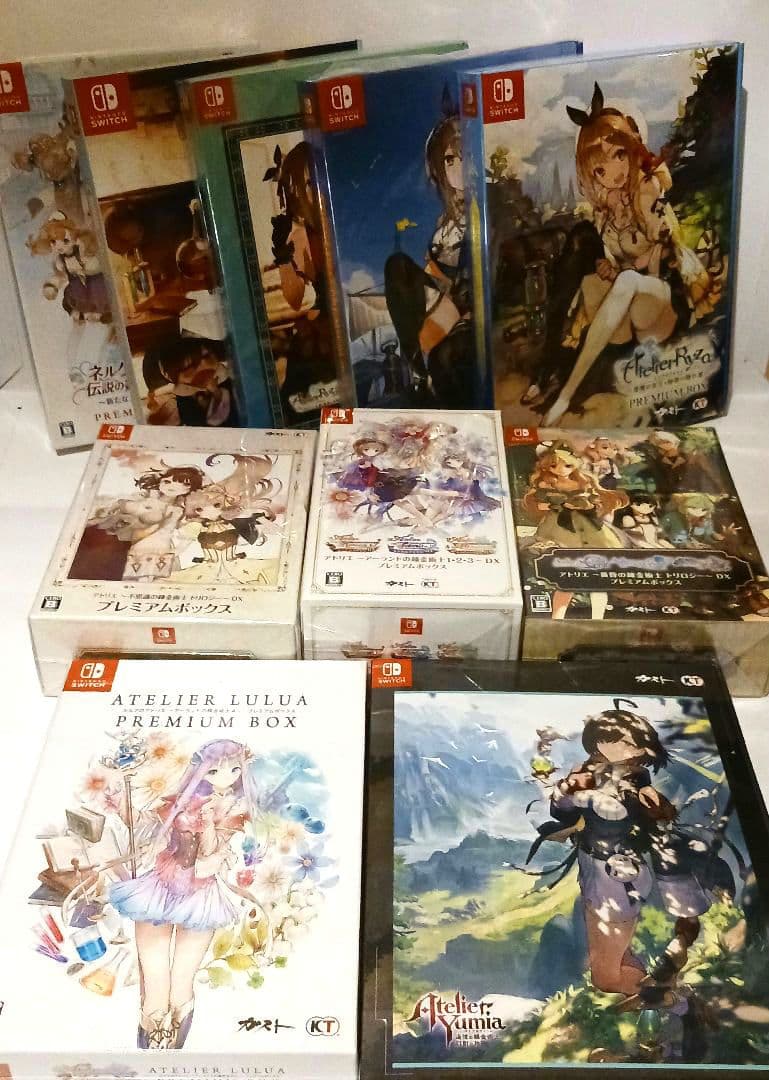 大人買い！Switchで発売中のアトリエシリーズ18作品プレミアムBOXセット