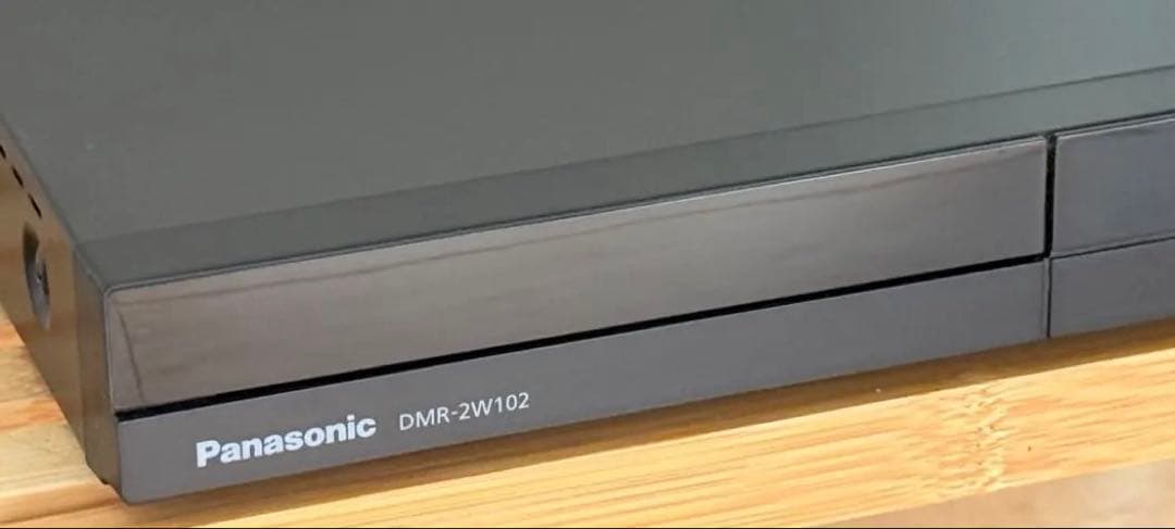 【美品】Panasonic ブルーレイレコーダー DIGA DMR-2W102