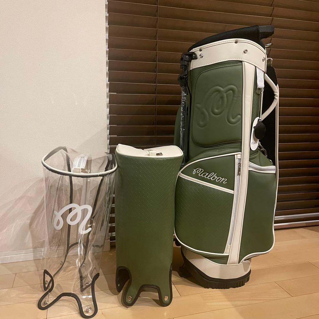 【即発送】MALBON マルボンゴルフ キャディバッグ ゴルフバッグ グリーン緑