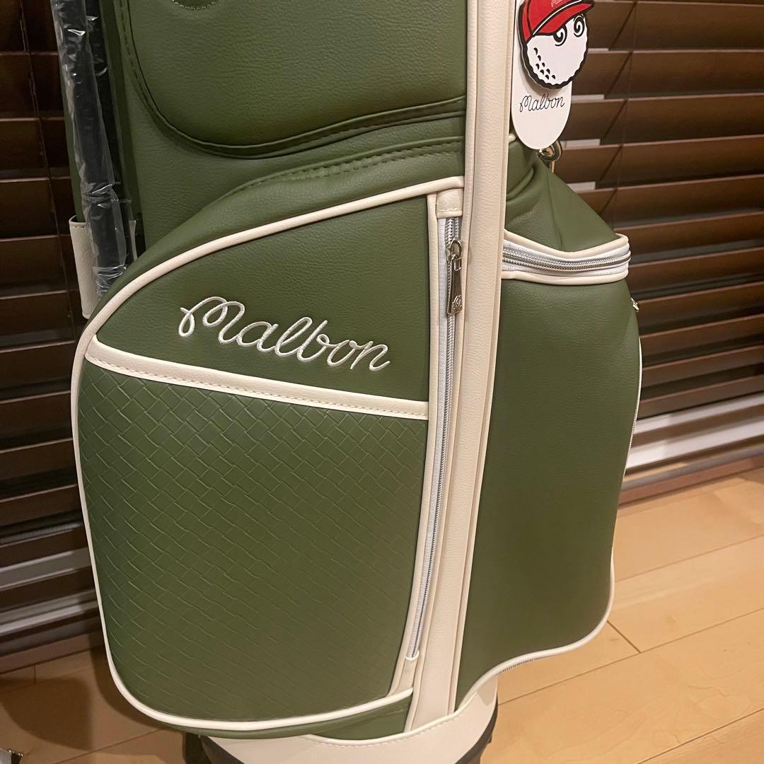 【即発送】MALBON マルボンゴルフ キャディバッグ ゴルフバッグ グリーン緑
