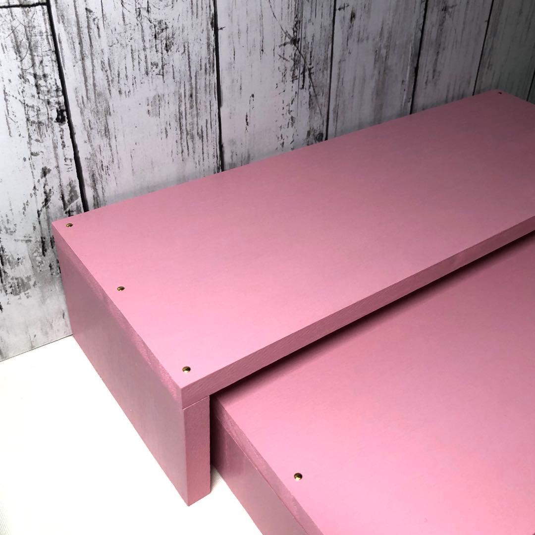 ハピイ　お店型什器×２点 　アクセサリー台1点　イベント什器　ハンドメイド