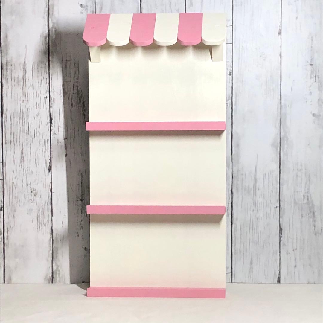 ハピイ　お店型什器×２点 　アクセサリー台1点　イベント什器　ハンドメイド