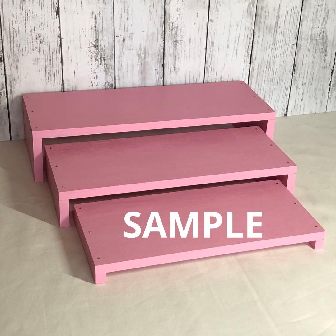 ハピイ　お店型什器×２点 　アクセサリー台1点　イベント什器　ハンドメイド