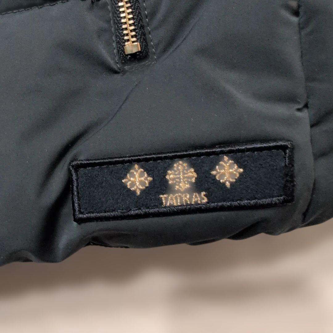 TATRASタトラス　ダウンベスト　ファー付　レディース　ネイビー　1サイズ　S