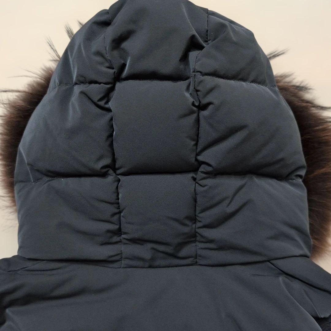 TATRASタトラス　ダウンベスト　ファー付　レディース　ネイビー　1サイズ　S