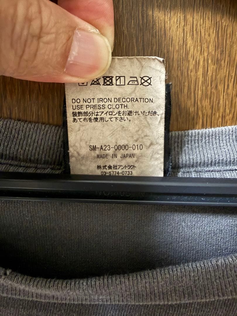 SAINT MICHAEL LS TEE Black セントマイケル