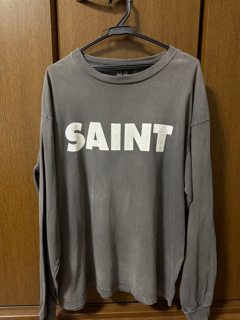 SAINT MICHAEL LS TEE Black セントマイケル