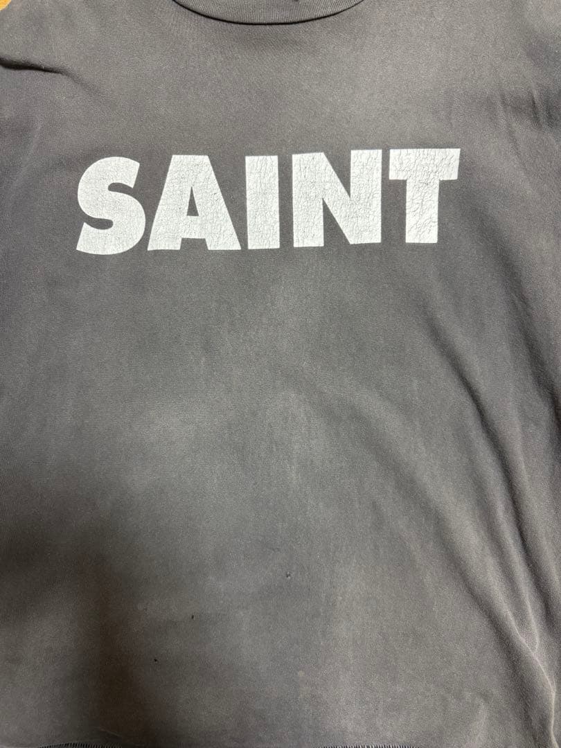 SAINT MICHAEL LS TEE Black セントマイケル