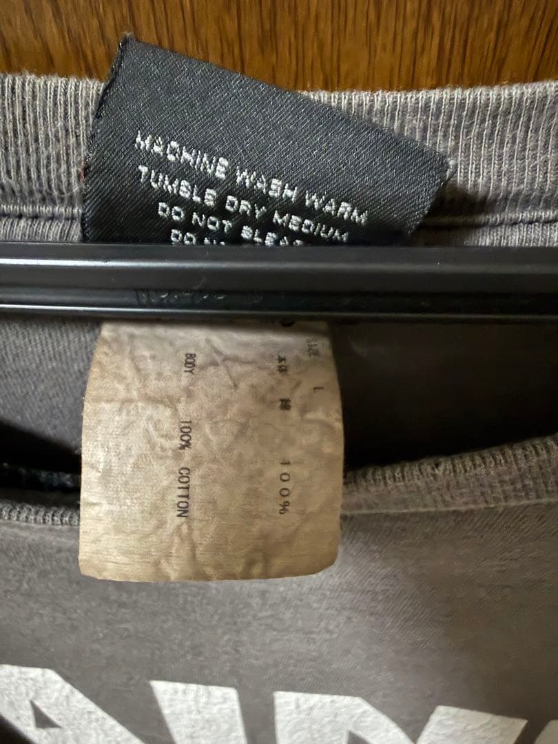 SAINT MICHAEL LS TEE Black セントマイケル