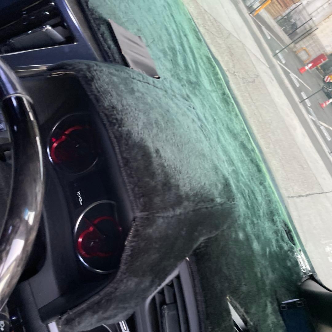 アルファード30 ベロア調ダッシュボードマット