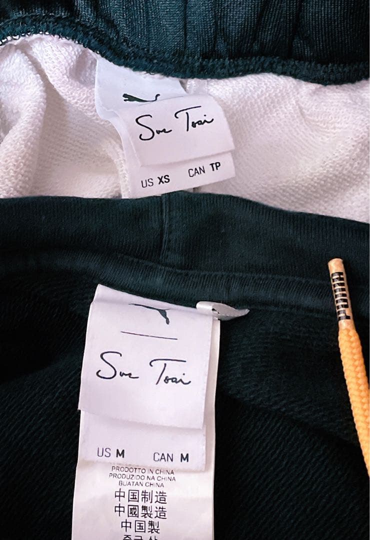 puma sue Tsai コラボ 花柄 パーカー パンツ セットアップ プーマ