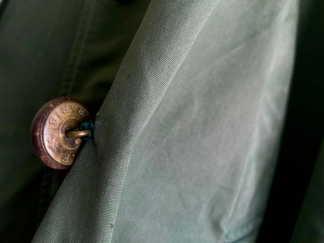 ジャケット・アウター 50s French Military Double Breasted Coat