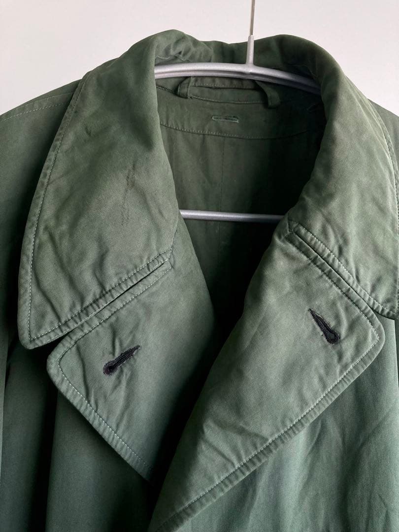 ジャケット・アウター 50s French Military Double Breasted Coat