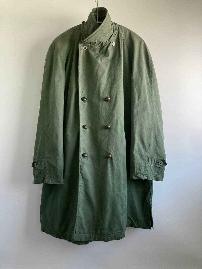 ジャケット・アウター 50s French Military Double Breasted Coat