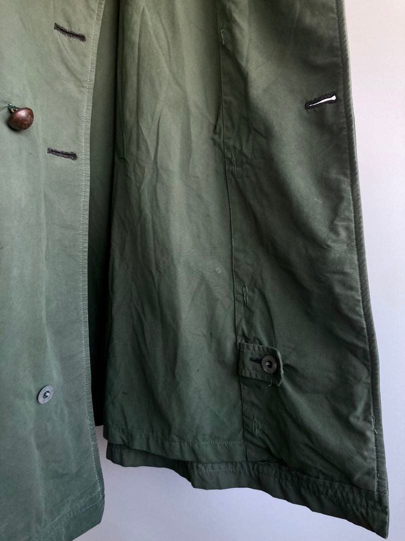 ジャケット・アウター 50s French Military Double Breasted Coat