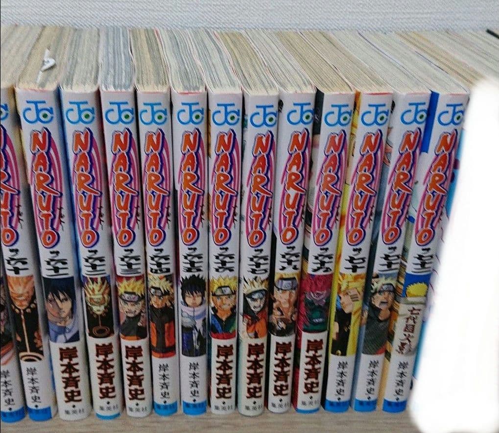 Naruto(ナルト)全72巻 ＋ 秘伝の書その他6巻セット