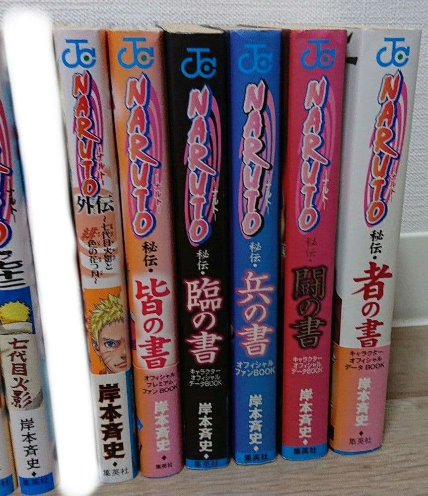 Naruto(ナルト)全72巻 ＋ 秘伝の書その他6巻セット