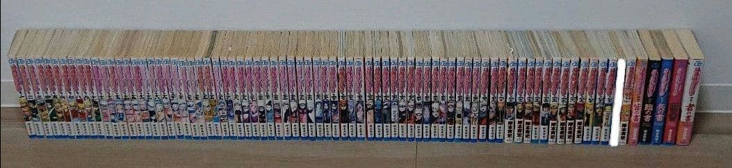 Naruto(ナルト)全72巻 ＋ 秘伝の書その他6巻セット