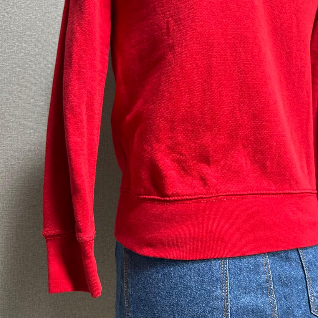 美品 ポロラルフローレン ジップパーカー ビッグポニー 赤 Y2K グランジ