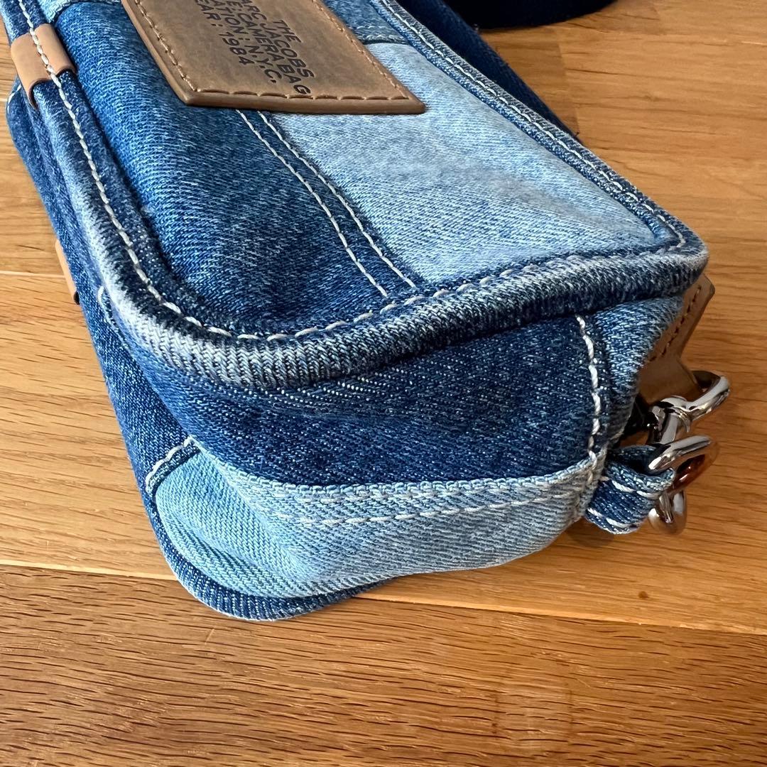 MARC JACOBS THE CAMERA BAG デニムショルダーバッグ