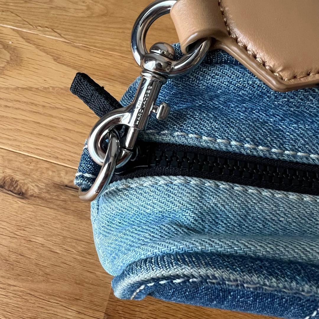 MARC JACOBS THE CAMERA BAG デニムショルダーバッグ