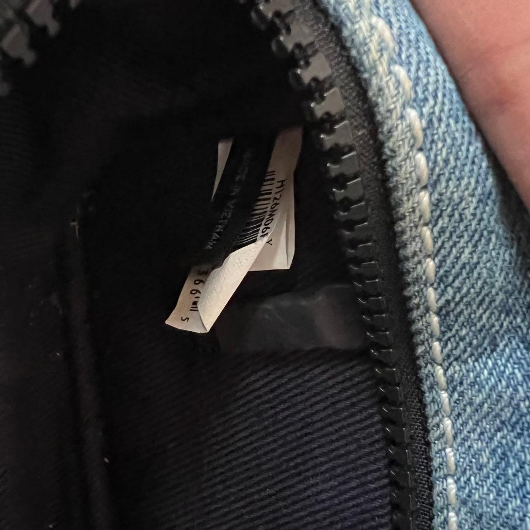 MARC JACOBS THE CAMERA BAG デニムショルダーバッグ