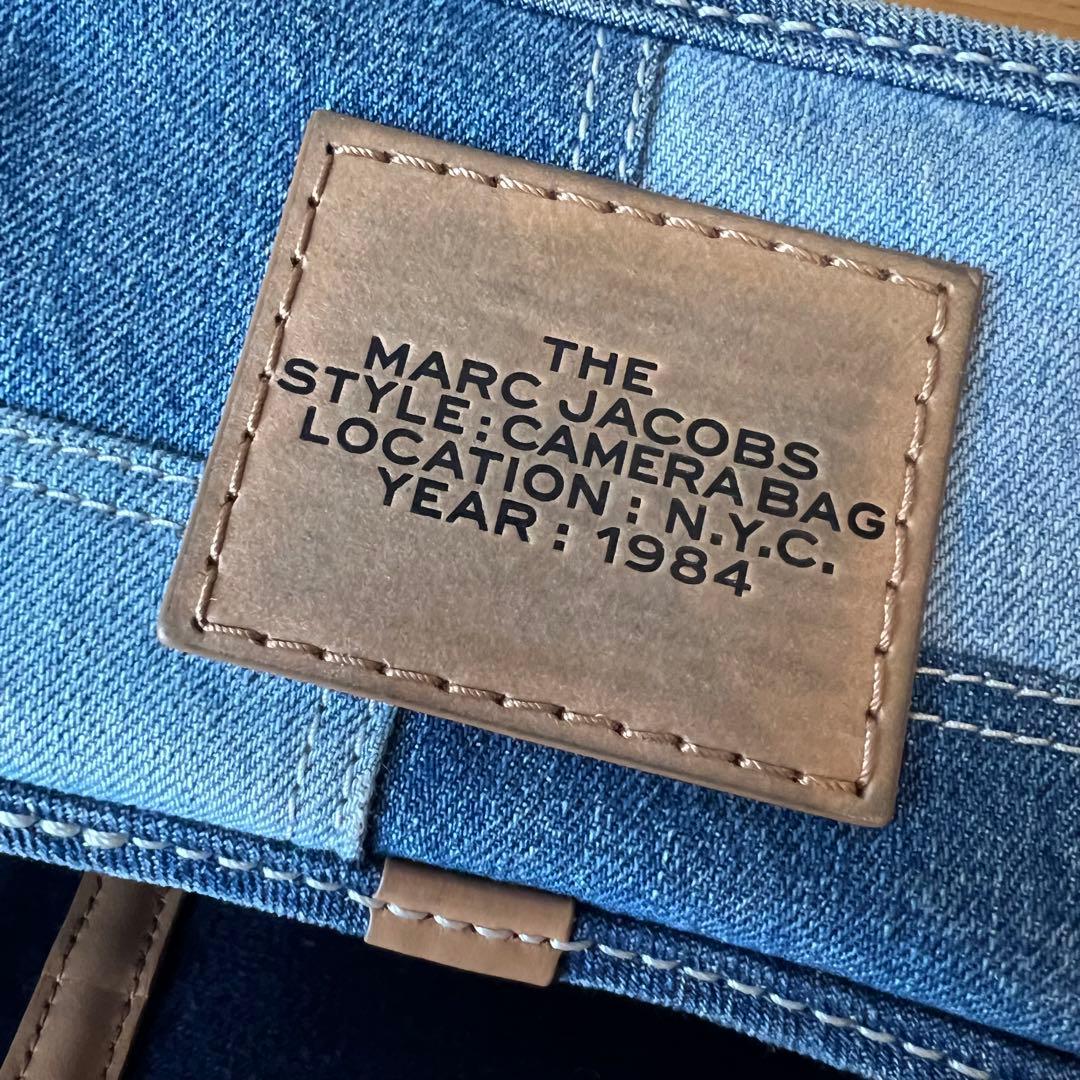 MARC JACOBS THE CAMERA BAG デニムショルダーバッグ