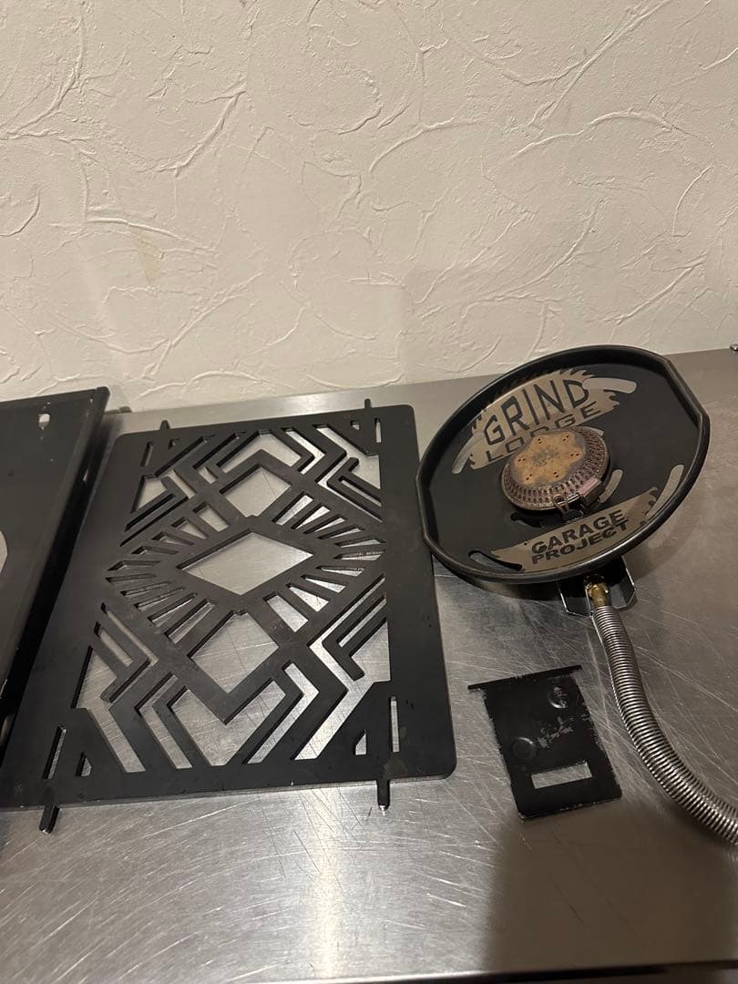 スノーピーク フラットバーナー カスタム ブラック  peak