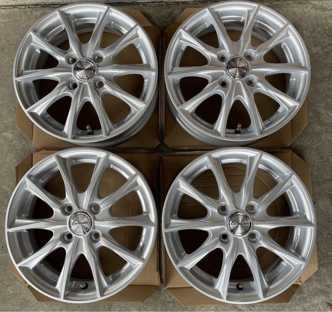 軽自動車 新品アルミホイール【E06 】14×4.5J+45 100/4