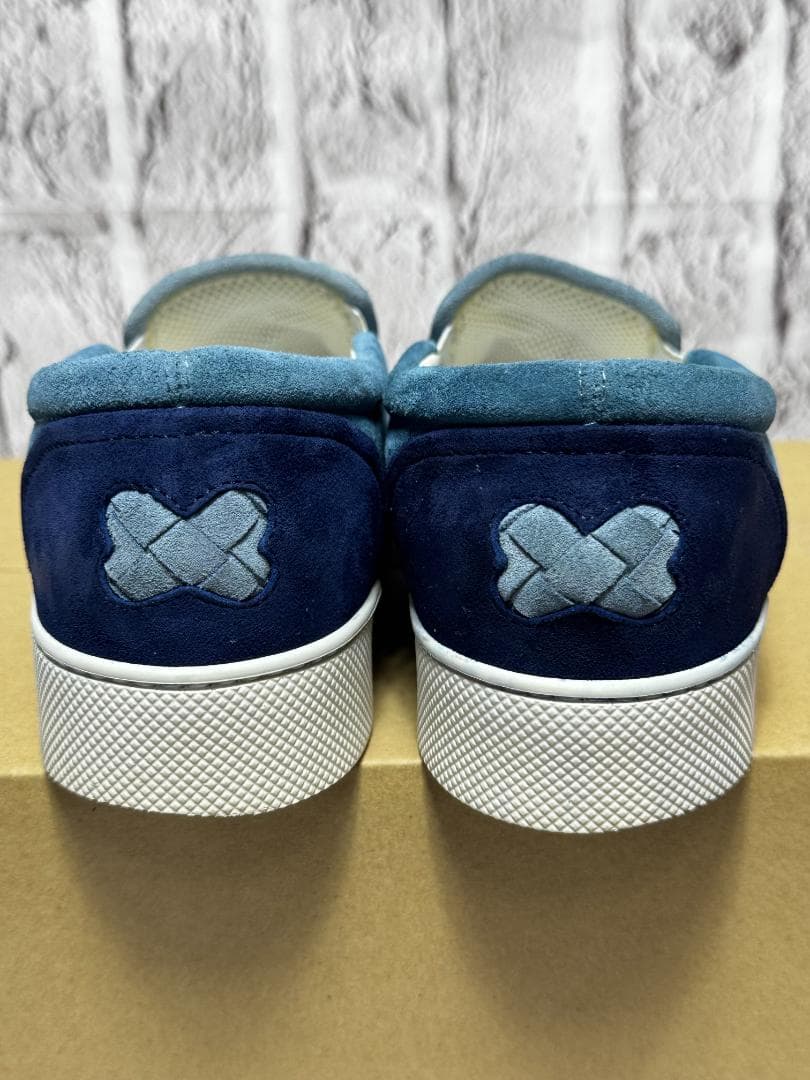 ボッテガヴェネタ　スニーカー　水色 ライトブルー　ｗ5025-1014-④ー①