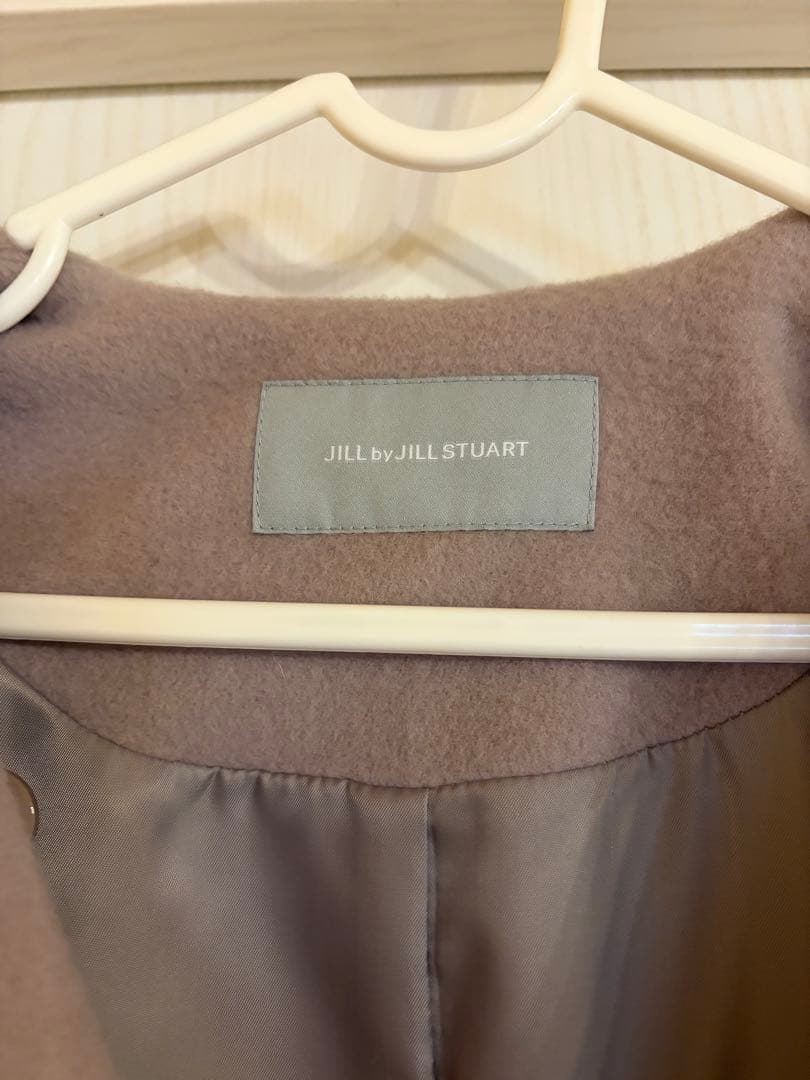 JILL by JILL STUART ノーカラードレストレンチコート