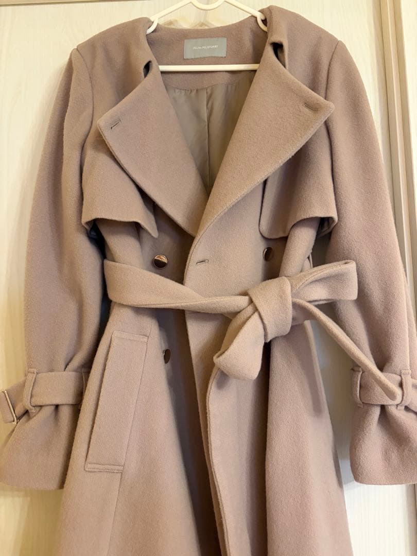 JILL by JILL STUART ノーカラードレストレンチコート