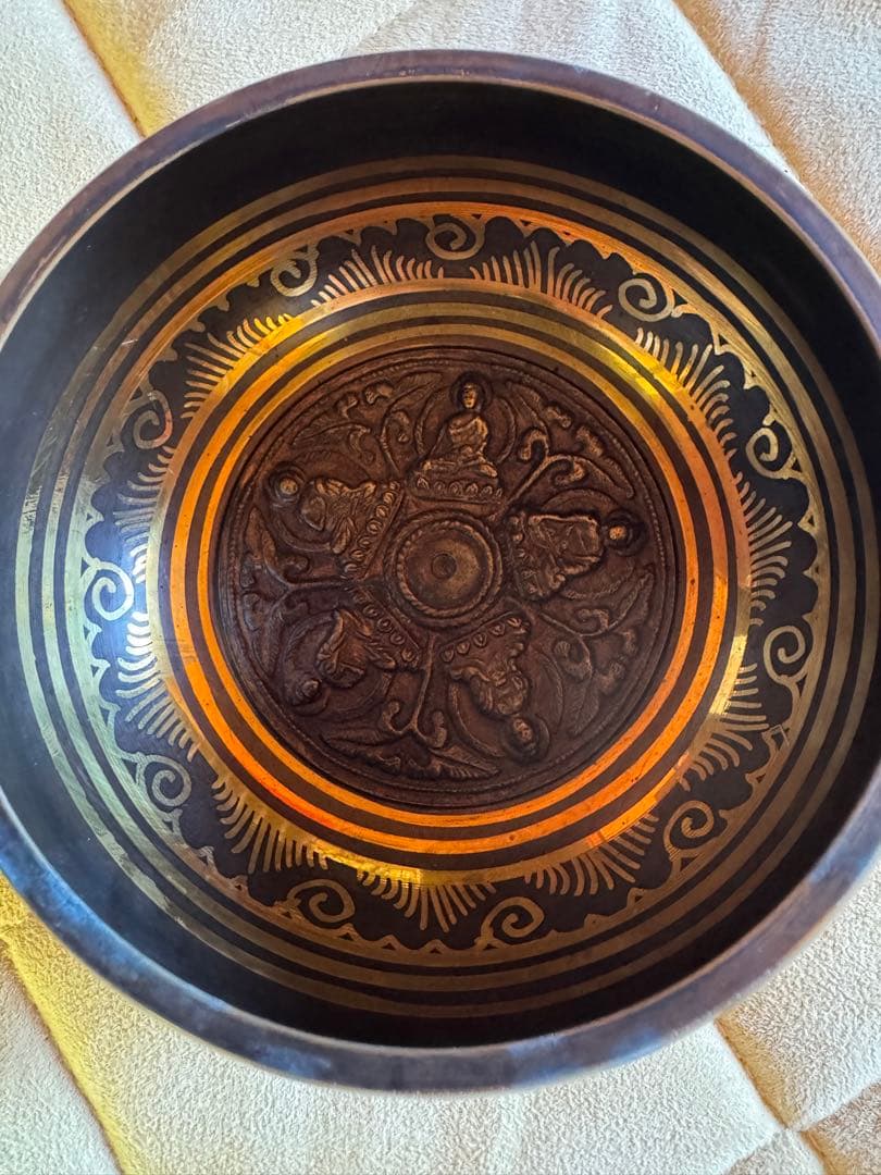 2/6まで値下げ！クリスタルボウル、シンギングボウルセット バッグ付き