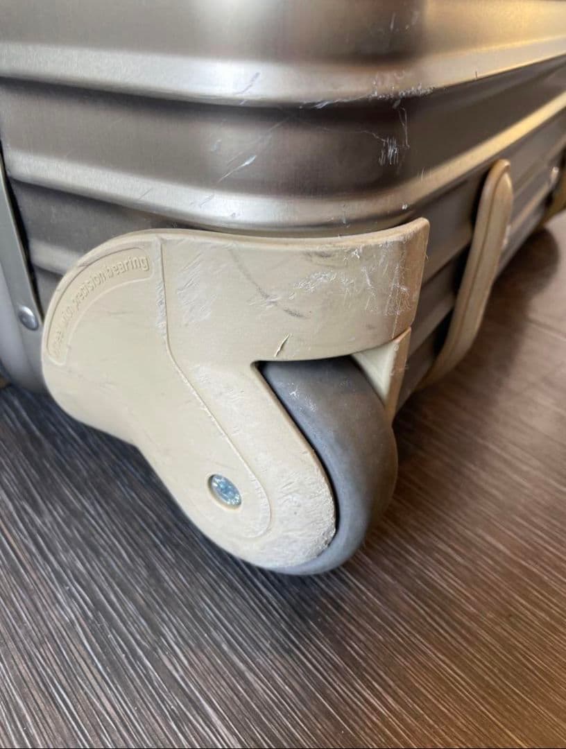 【Hiro Ushi】RIMOWAビジネストローリー　トパーズ　チタニウム